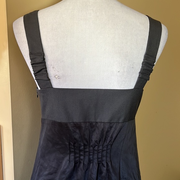 SEE by CHLOE Size 6 TankDress Empire Waist Logo-Button "overall" Straps Overalls - Picture 7 of 17